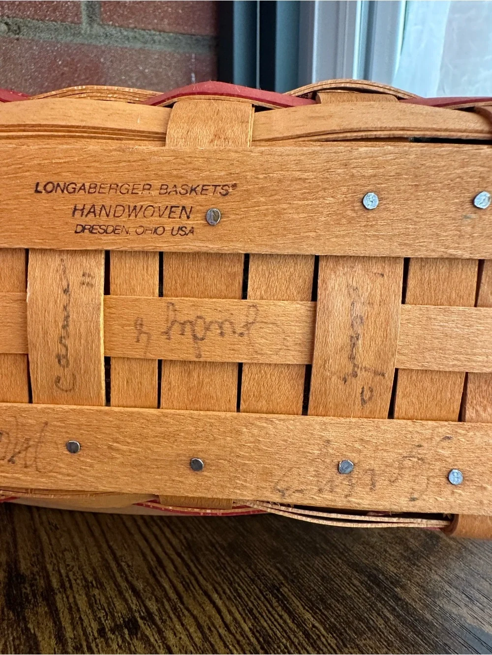 Longaberger 25th Anniversary Basket